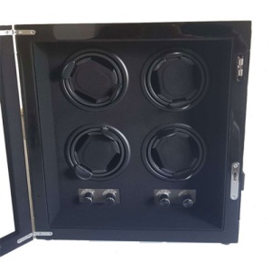 Óratartó doboz iUni Luxury Watch Winder 4, Fekete - Img 2