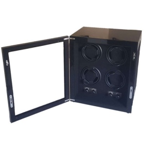 Óratartó doboz iUni Luxury Watch Winder 4, Fekete - Img 5
