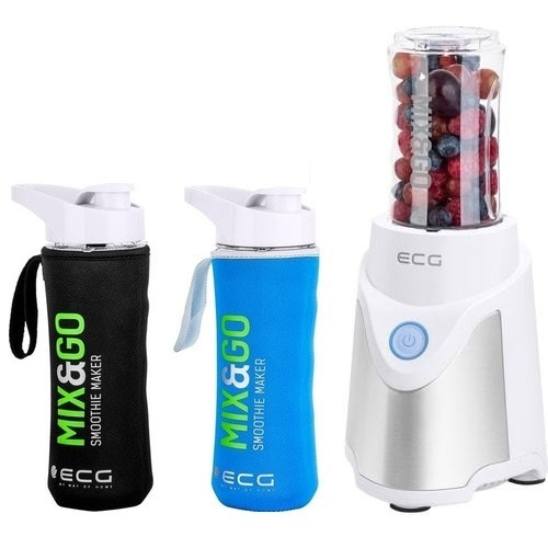 Blender ECG SM 5030 Mix&amp;Go, 500 W, 22 000 rpm, 3 recipiente