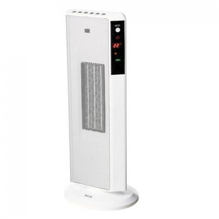 RESIGILAT - Aeroterma ceramica turn ECG KT 200 DT white, 1200/2000 W, mod ECO
