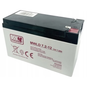 ACUMULATOR STATIONAR AGM VRLA 12V 7.2AH MWLD