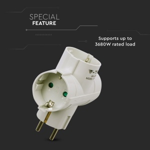 ADAPTOR 3 PRIZE 3X16A MAX 3680W - Img 3