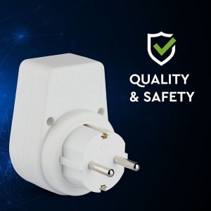 ADAPTOR PRIZA CU PROTECTIE LA SUPRATENSIUNE 16A 3680W MAX - Img 6