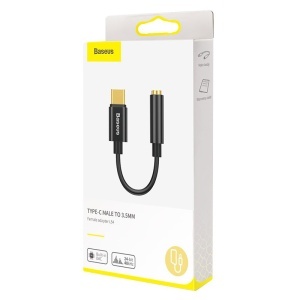 ADAPTOR USB-C - JACK 3.5MM BASEUS - NEGRU - Img 7