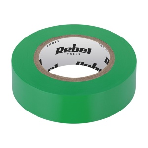 BANDA IZOLATOARE 0.13X19X10YD VERDE REBEL - Img 2