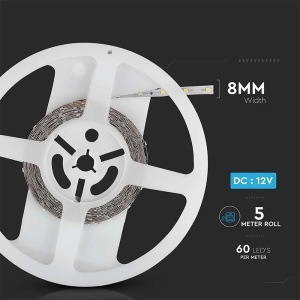 BANDA LED SMD3528 60LED/M ALBASTRU IP20 5M - Img 12