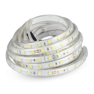 BANDA LED SMD5050 24V 60LED/M 6400K IP65 5M - Img 8