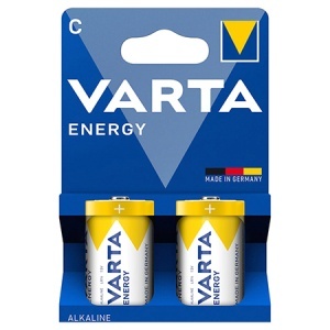 BATERIE ALCALINA ENERGY LR14 BL 2 BUC VARTA