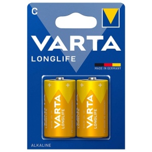 BATERIE ALCALINA LONGLIFE LR14 BL 2 BUC VARTA