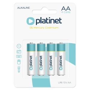 BATERIE ALCALINA LR06 BLISTER 4 BUC PLATINET - Img 2