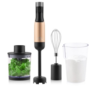 Blender de mana ETA Mano 3219 90020, 1000 W, 9 viteze, afisaj LCD, negru-auriu - Img 1