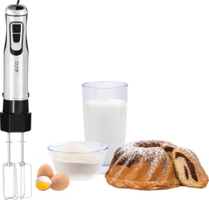 Blender vertical ECG RM 900, 800 W, 10 viteze + TURBO, recipient tocator 500 ml, lame din otel inoxidabil - Img 21
