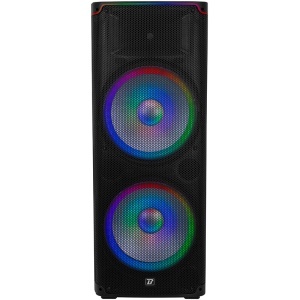 BOXA ACTIVA 250W RMS 2X15"/38CM + TWEETER 1.75" CU BT/USB/SD/FM - Img 8