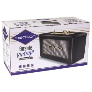 BOXA BLUETOOTH MODEL VINTAGE 2X10W MADISON - Img 5