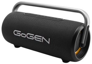 Boxa portabila cu Bluetooth GoGEN HANDEE BPS 440, 60W, acumulator Li-Ion 7.4 V/4800 mAh, efecte LED, IPX5, TWS, negru