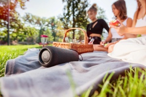 Boxa portabila GoGEN CLUBEE BS 370B, 24 W, 3.7V/3000 mAh, Bluetooth, TWS, USB, intrare AUX, IPX 5, negru - Img 5