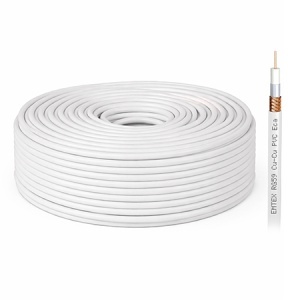 CABLU COAXIAL CUPRU RG59 ROLA 100M EMTEX
