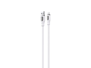 Cablu de date cu incarcare rapida REMAX RC-C113, 3A, USB-A la USB-C, 1 metru, alb - Img 2