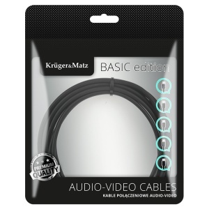 CABLU JACK 3.5 - 2RCA 5M BASIC K&M - Img 3