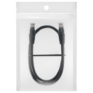 CABLU PATCHCORD UTP CAT6 0.5M NEGRU REBEL - Img 3