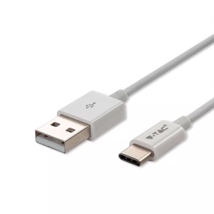 CABLU TIP C 1M SILVER EDITON - ALB - Img 3