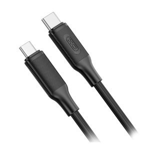 CABLU USB-C - USB-C PD 60W 1M - NEGRU - Img 3