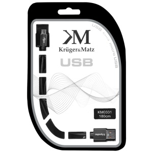 CABLU USB - MICRO USB 1.8M KRUGER&MATZ - Img 4