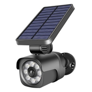 CAMERA FALSA CU SENZOR DE MISCARE LED 4W INCARCARE SOLARA - Img 2
