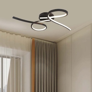 CANDELABRU LED 24W 3000K 61X12CM - NEGRU - Img 7