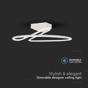 CANDELABRU LED 43W 4000K 52X22CM - ALB - Img 5
