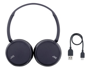 Casti audio On-Ear JVC HA-S36W-A-U, Bluetooth, Autonomie 35h, microfon, Albastru - Img 5