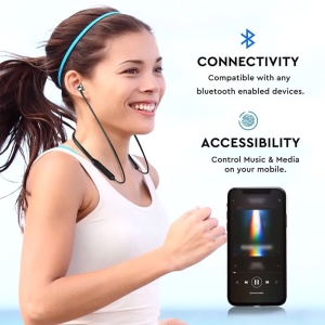 CASTI SPORT BLUETOOTH - NEGRU - Img 4