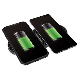 CHARGER WIRELESS QI DUO 2X10W TYPE C PLATINET - Img 6