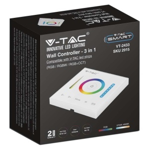 CONTROLLER BANDA LED 3IN1 TOUCH - ALB - Img 3