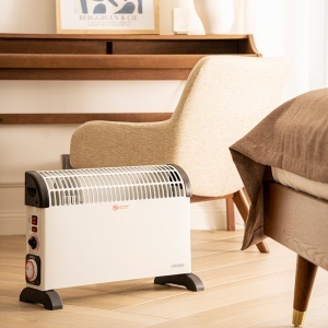 CONVECTOR INCALZIRE 3 TREPTE 2000W ALB MESKO - Img 9