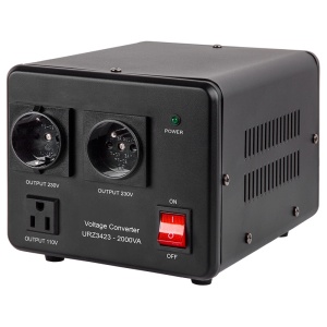 CONVERTOR TENSIUNE 1600W 2000VA KEMOT - Img 2