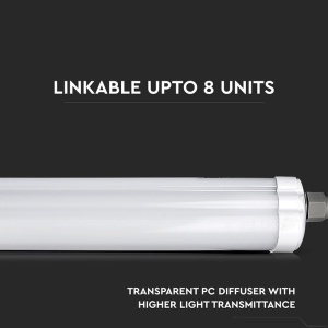 CORP ILUMINAT LED 120CM 36W 4000K ALB NEUTRU IP65 CIP CREE - Img 11