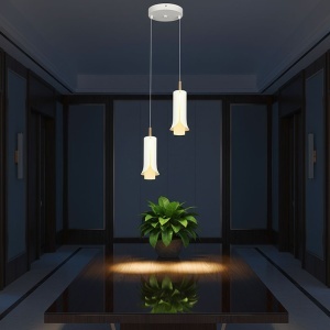 CORP ILUMINAT LED 2X5W 3000K 2000X1770MM - ALB - Img 7