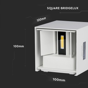 CORP ILUMINAT LED 6W IP65 3000K ALB CALD - Img 12