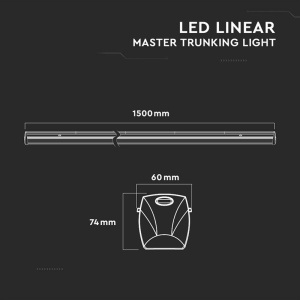 CORP ILUMINAT LED LINEAR 50W 4000K - Img 8