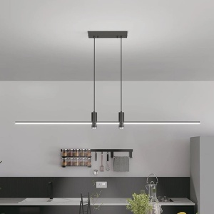 CORP ILUMINAT LED SUSPENDAT 19W 4000K 80CM X 115CM - NEGRU - Img 7