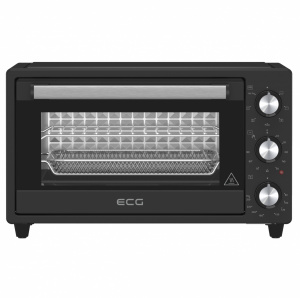 Cuptor electric ECG ET 2001B Airfry, 20 L, 1500 W, 80–250 °C, timer 90 min, 7 functii presetate, convectie, negru - Img 2