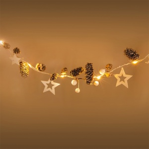 DECORATIUNE GHIRLANDA ALBA 30 LED RETLUX - Img 3