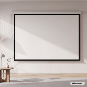 ECRAN DE PROIECTIE DE TAVAN 100 INCH CABLETECH - Img 3
