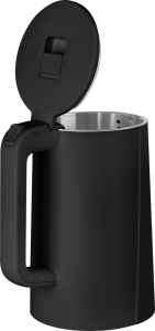 Fierbator electric ECG RK 1702 Safe to Touch Black, 1.7 litri, 2200 W, interior din otel inoxidabil, pereti dubli, negru - Img 9