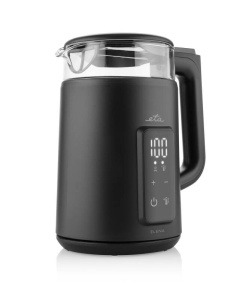 Fierbator electric ETA Elena ETA9595 90000, 2200W, 1,7 litri, temperatura reglabila 40-100°C, afisaj LED, functie de mentinere la cald, negru - Img 4