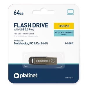 FLASH DRIVE USB S-DEPO 64GB PLATINET - Img 2