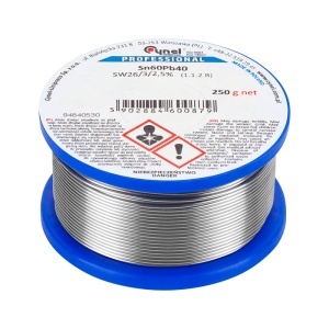 FLUDOR 0.9MM SN60PB40 ROLA 250G CYNEL - Img 2