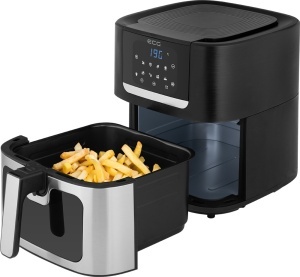Friteuza cu aer cald ECG AF 8000 Crusty XL, 7 litri, 1700 W, control digital, 8 programe, temperatura 80-200°C - Img 5
