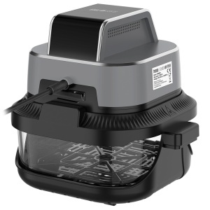 FRITEUZA GLASS AIRFRYER 4L+1.5L 1500W TEESA - Img 8